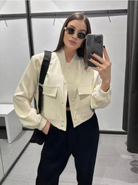 Thumbnail for Maré Cacau™ Varsity Jacket