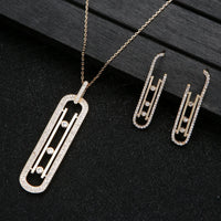 Thumbnail for Maré Cacau™ Chave Necklace + Earring