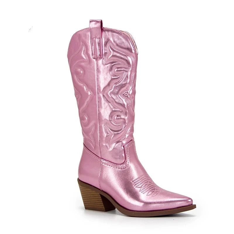 Maré Cacau™ Cowgirl Boots