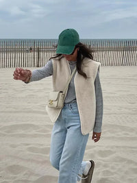 Thumbnail for Maré Cacau™ Lavinia Cardigan Vest