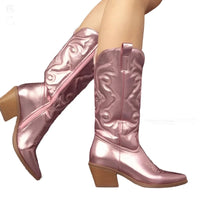 Thumbnail for Maré Cacau™ Cowgirl Boots