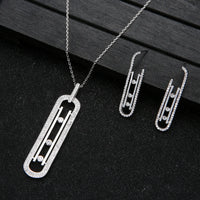 Thumbnail for Maré Cacau™ Chave Necklace + Earring