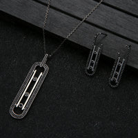 Thumbnail for Maré Cacau™ Chave Necklace + Earring