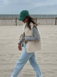 Thumbnail for Maré Cacau™ Lavinia Cardigan Vest
