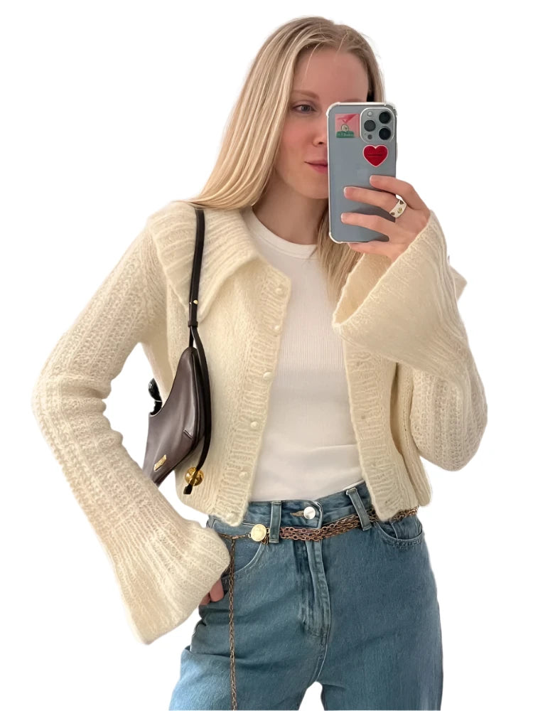 Maré Cacau™ Nuvem Cardigan